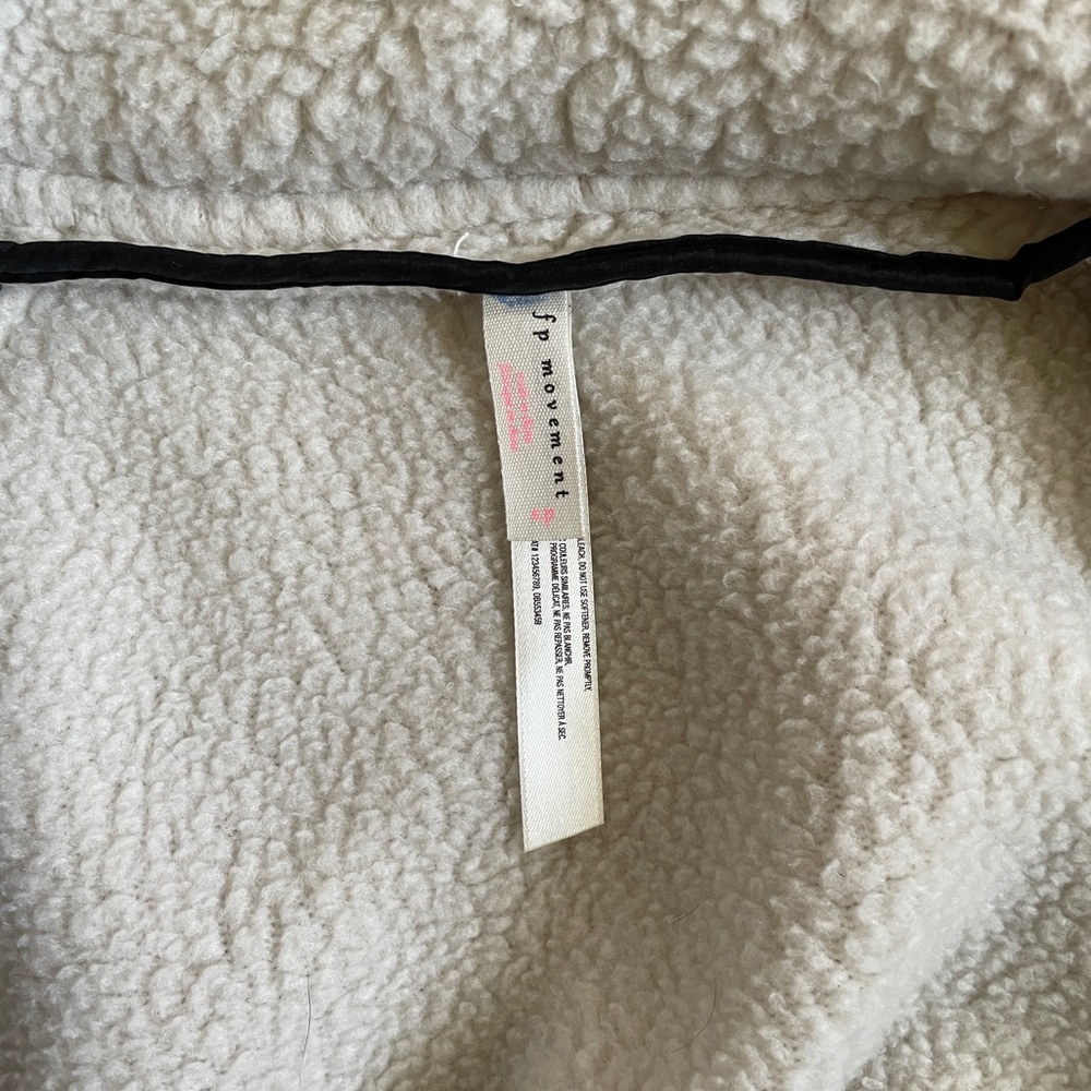 FP Movement Cream Sherpa Jacket - Picture 4 of 4